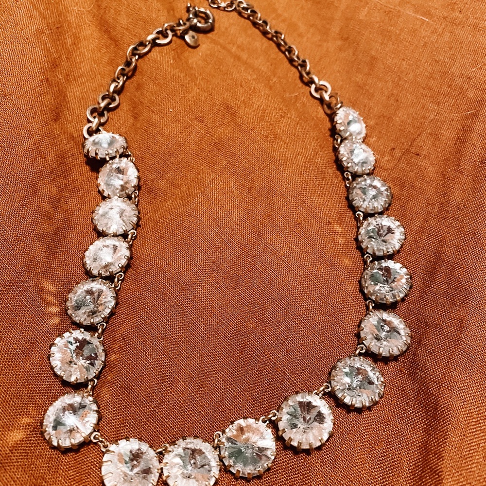 J Crew diamond necklace